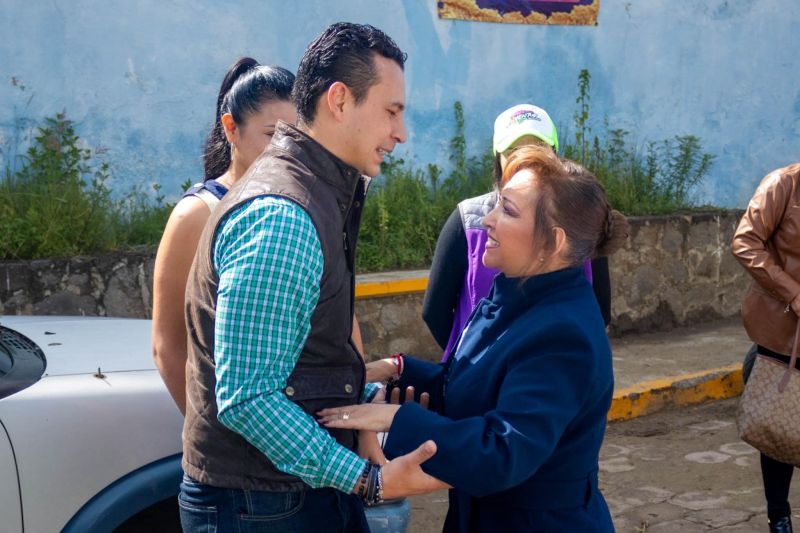 Reunión con la gobernadora