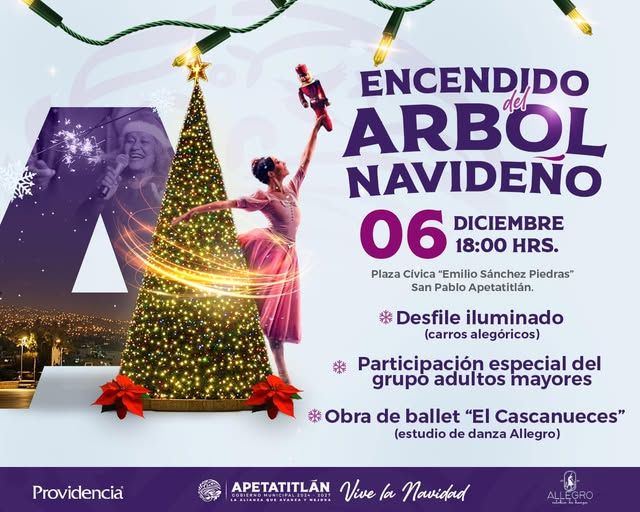 Encendido del árbol navideño