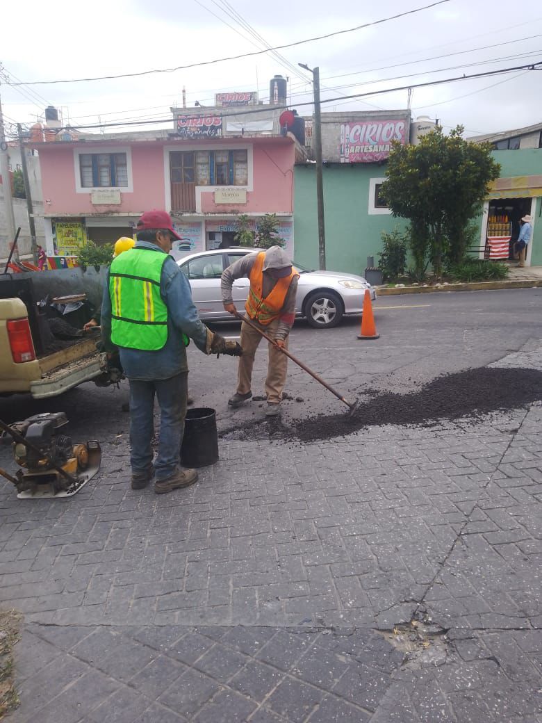 Trabajos de bacheo